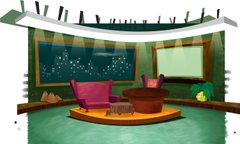 Talk Show Set Background