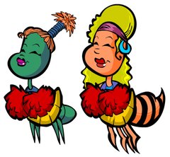 Cheerleader Bugs
