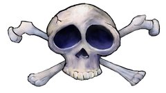 Poison 1: Skull & Crossed Bones