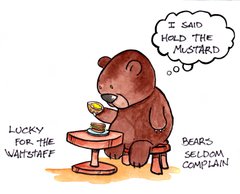 Mr Bear gets a Bad Burger