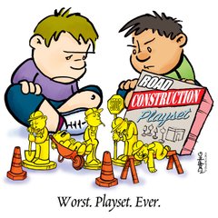 It's Orange Barrel Season