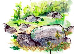 Rocks at Gettysgurg 