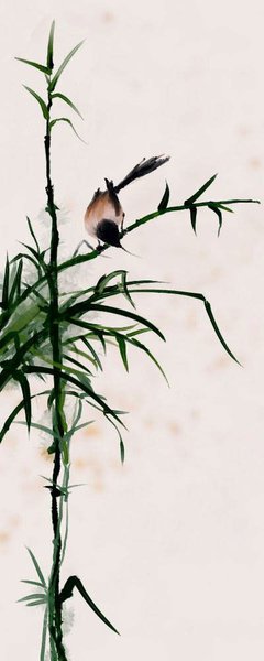 Bird on Bamboo